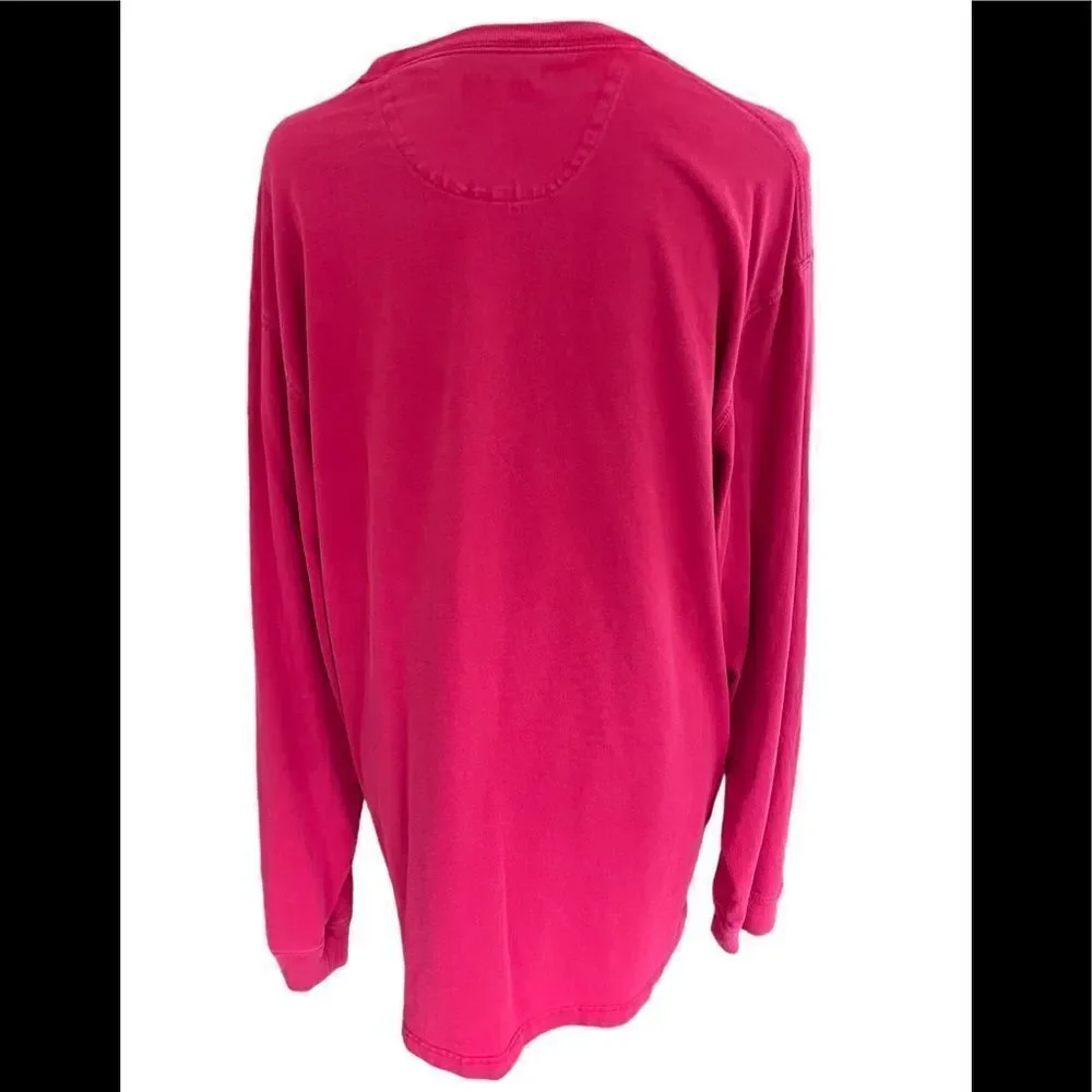 DULUTH Trading  Co red Longtail tee, size M